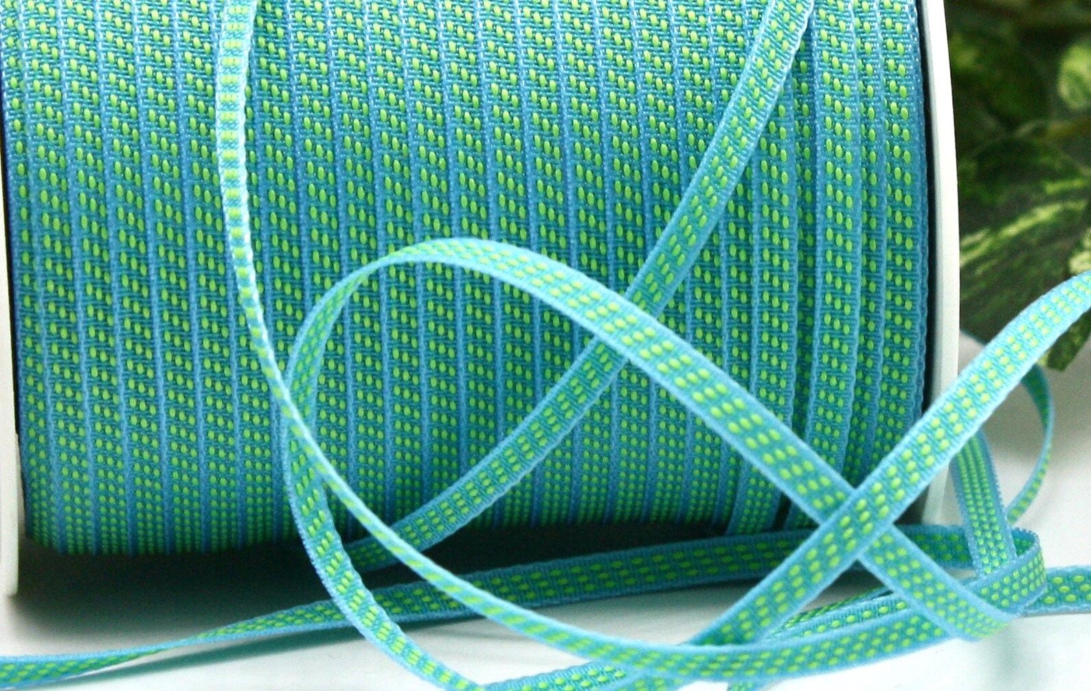 Teal Ribbon 1/8