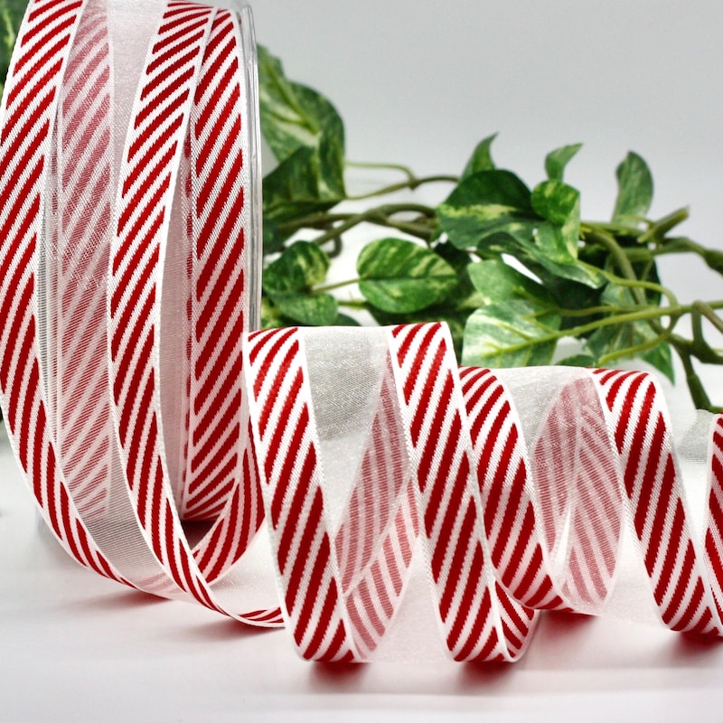 Candy Stripe Ribbon - Etsy