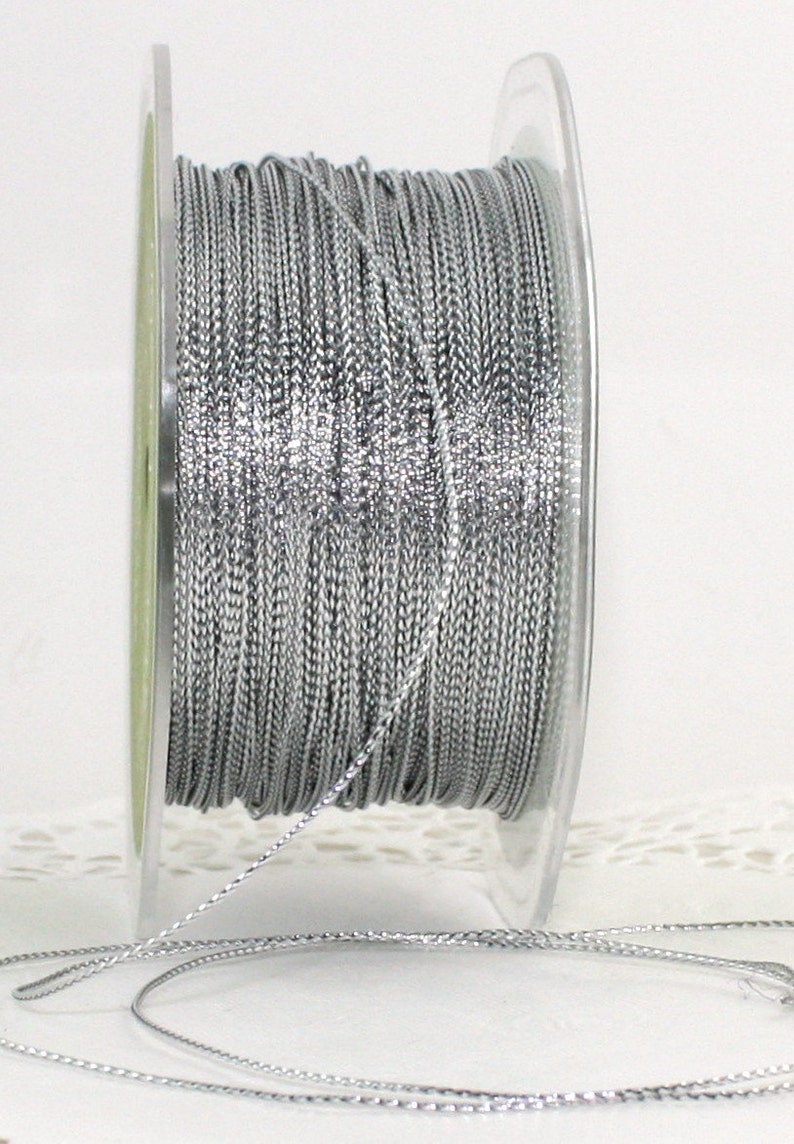 Silver Twine String Silver String Silver Metallic Twine - Etsy