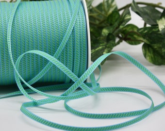 Teal Ribbon 1/8" wide BY THE YARD