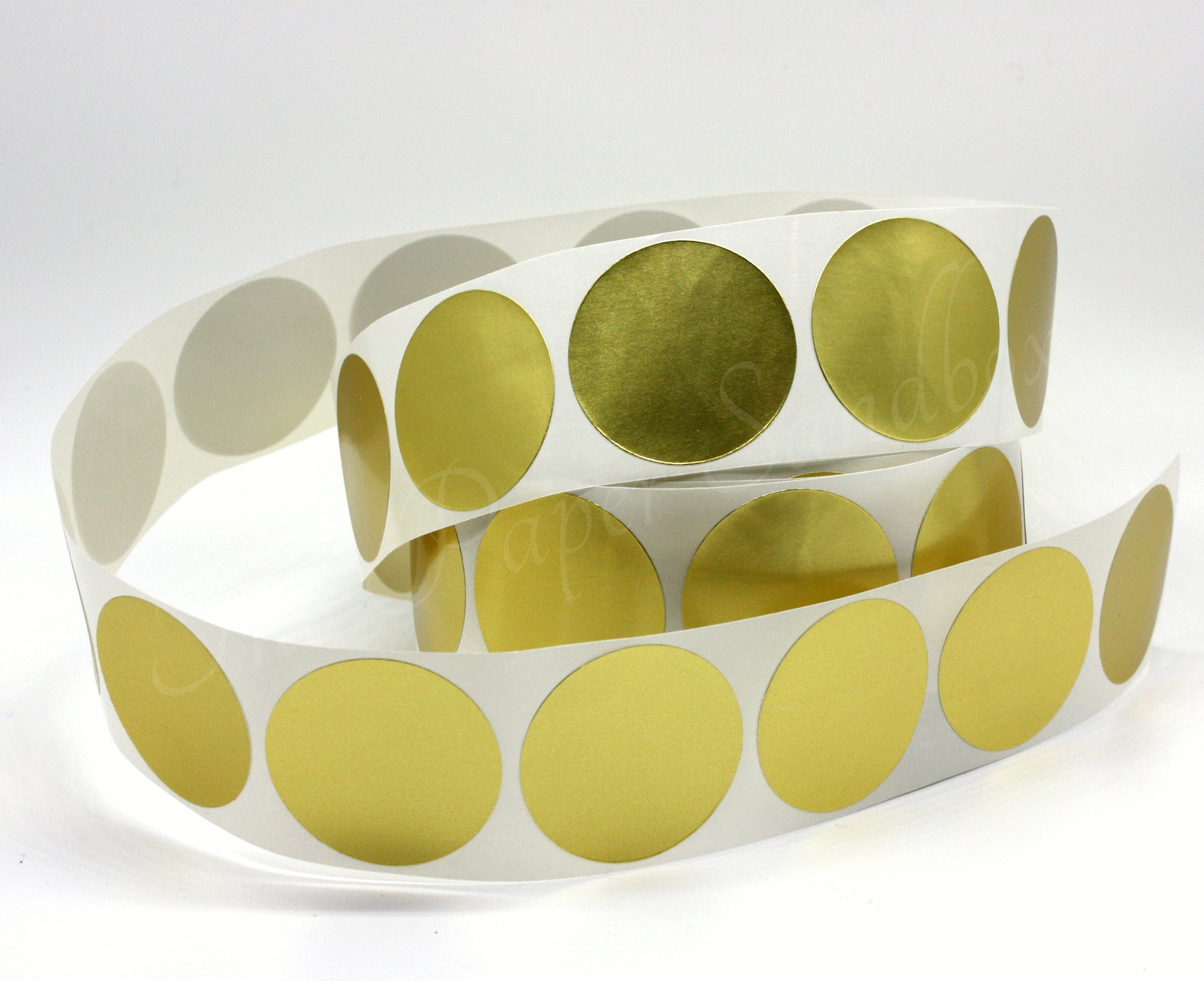 Shiny Gold Foil Envelope Seals 1.75 Round Gold Seals Etsy