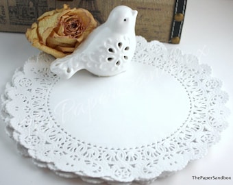 20 French Lace Paper Doilies: Wedding Invitations, Party & Bakery Supplies