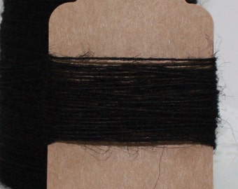 Black Burlap Twine String 1mm