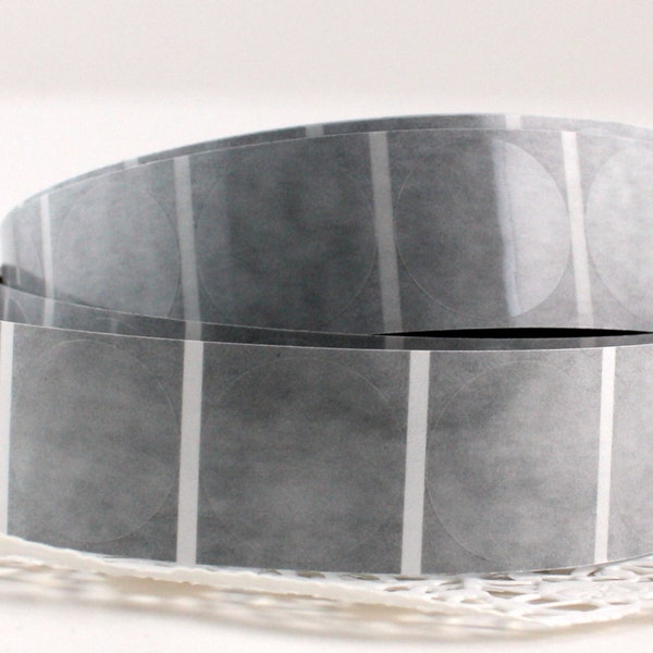 Clear Round Seal Stickers Etsy