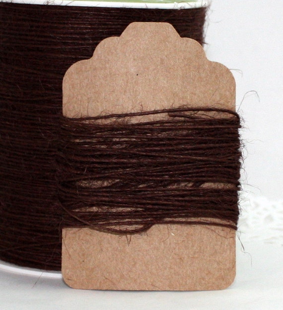 Brown Burlap Twine String 1mm