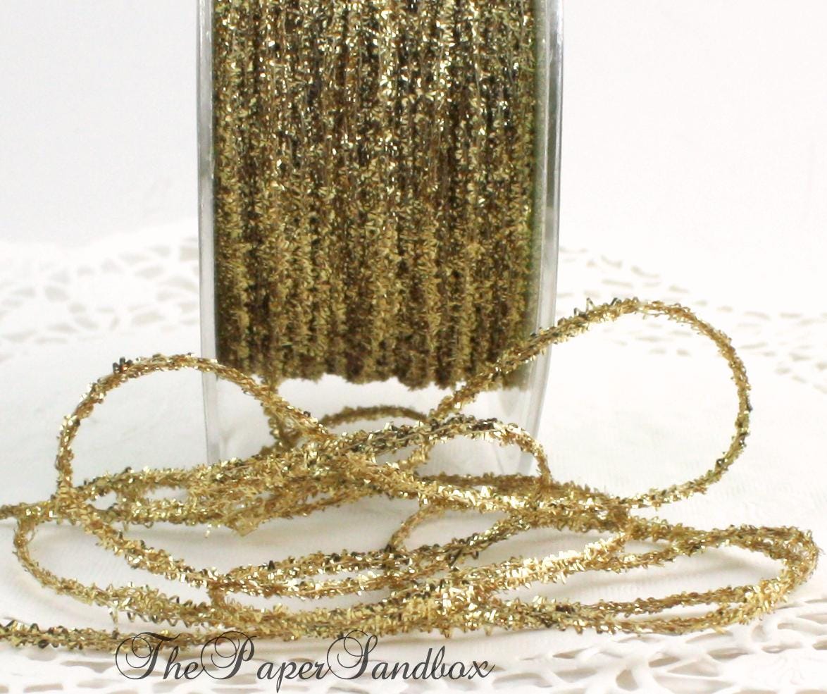 Card String Color Silver Silver Glitter String 1/8” Wide by the Yard - Etsy