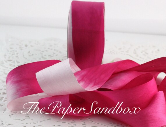 Magenta satin ribbon online
