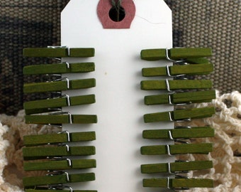 Chartreuse Clothespins Choice of Size,  Gift Wrapping, Weddings, Photo Clips, Bag Clips, Wish Tree Clips, Masculine Party