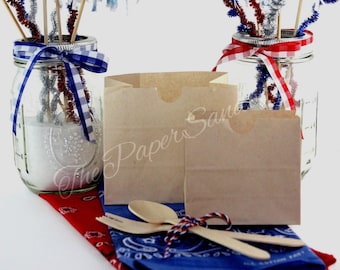 Brown PaperTreat Bags Large size