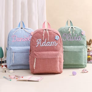Custom Kids Backpack - Preschool Backpack, Personalized Kids Backpack With Name, Gifts for Children, Back to School, Toddler School Bag