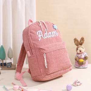 Sac à dos personnalisé pour enfants - Sac à dos préscolaire, Sac à dos personnalisé pour enfants avec nom, Cadeaux pour enfants, Rentrée des classes, Cartable personnalisé pour tout-petits