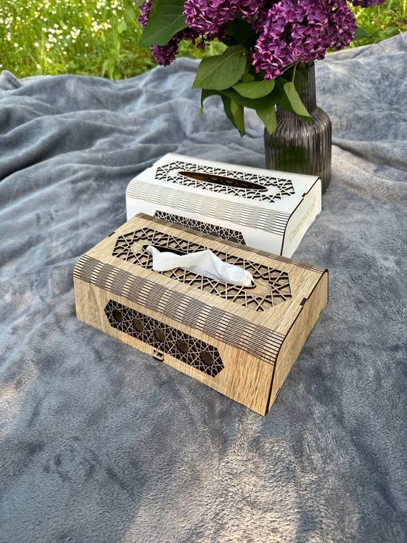 Wood Elegant Napkin Holder Stylish Napkin Holder HDF Material With