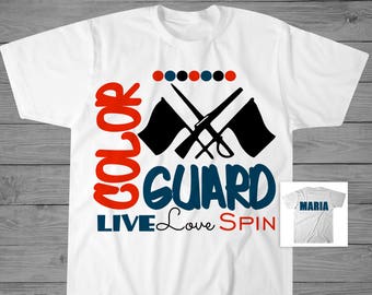 Color Guard T Shirt - Etsy
