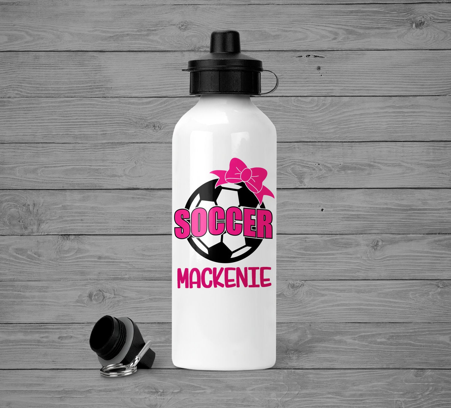 Personalized Soccer Water Bottle