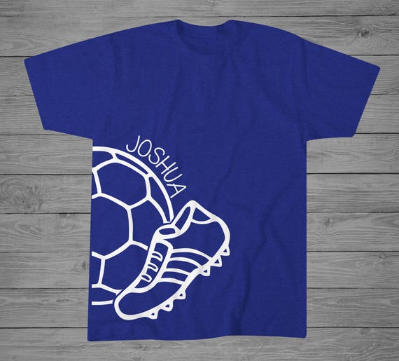 Camisa de niños Personalizada camiseta fútbol - Etsy