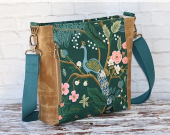 PDF SEWING PATTERN - Ember Crossbody Bag- with tutorial video + svg cutting files - Many Pockets - Beginner-Friendly - Hold it Right There