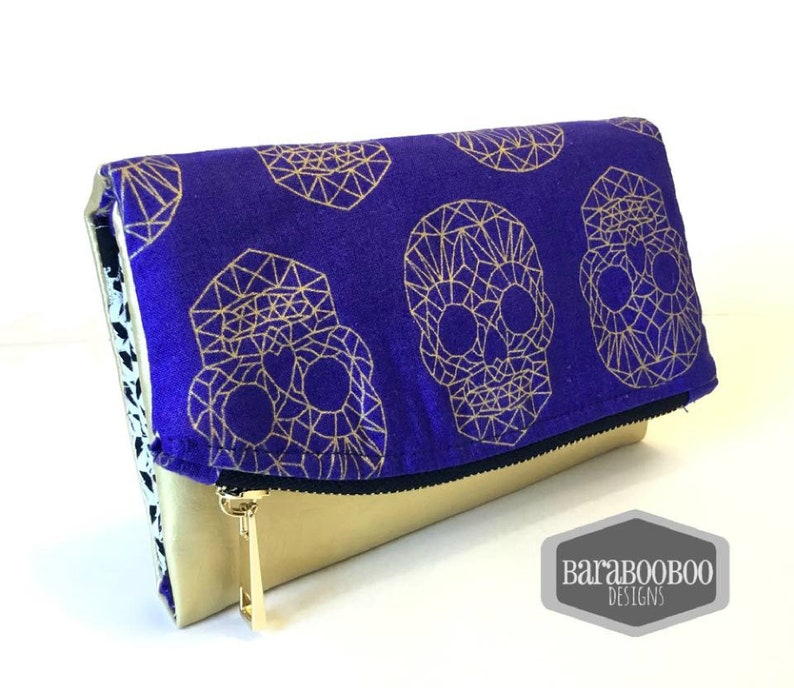 WINSLET WALLET PDF Sewing Pattern by Hold it Right There Tri-fold Phone Wallet with 16 Cards Slots and Zippered Flap Pen Holder image 7