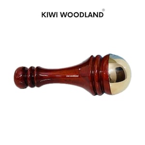 Ayurvedic Kansa Wand Single side – Original Face & Neck Massage Tool for Glowing Skin, Anti-Aging, Lymphatic Drainage, Detox wand, Massage