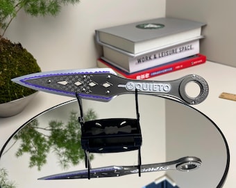 金属製 1:1 Apex Legends レイス 家宝 IRL レイス クナイ ナイフ