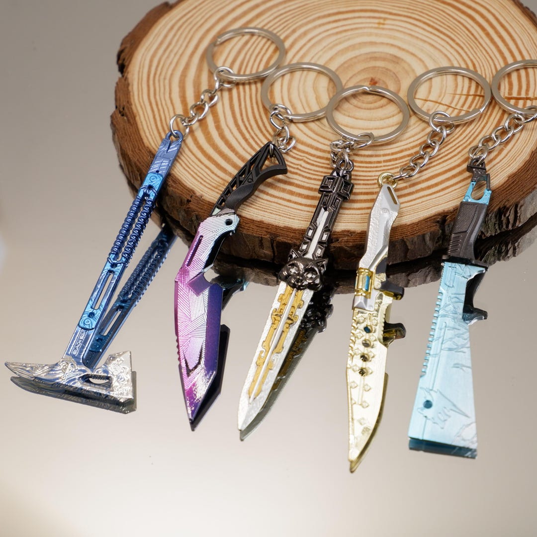 Arena Breakout Knife Sword Model Keychain Game Peripheral Stellar Kukri ...