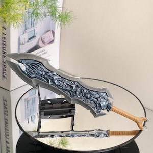 30cm Darksiders：Wrath of War Chaoseater Greatsword Replica Metal Model Unsharpened Game Peripheral Toy Sword Ornament Boy Gift