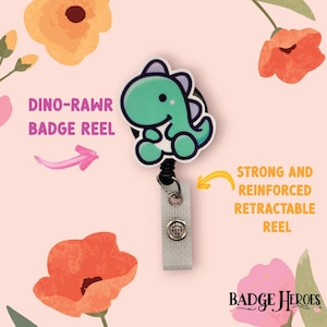 Dino-rawr Badge Reel