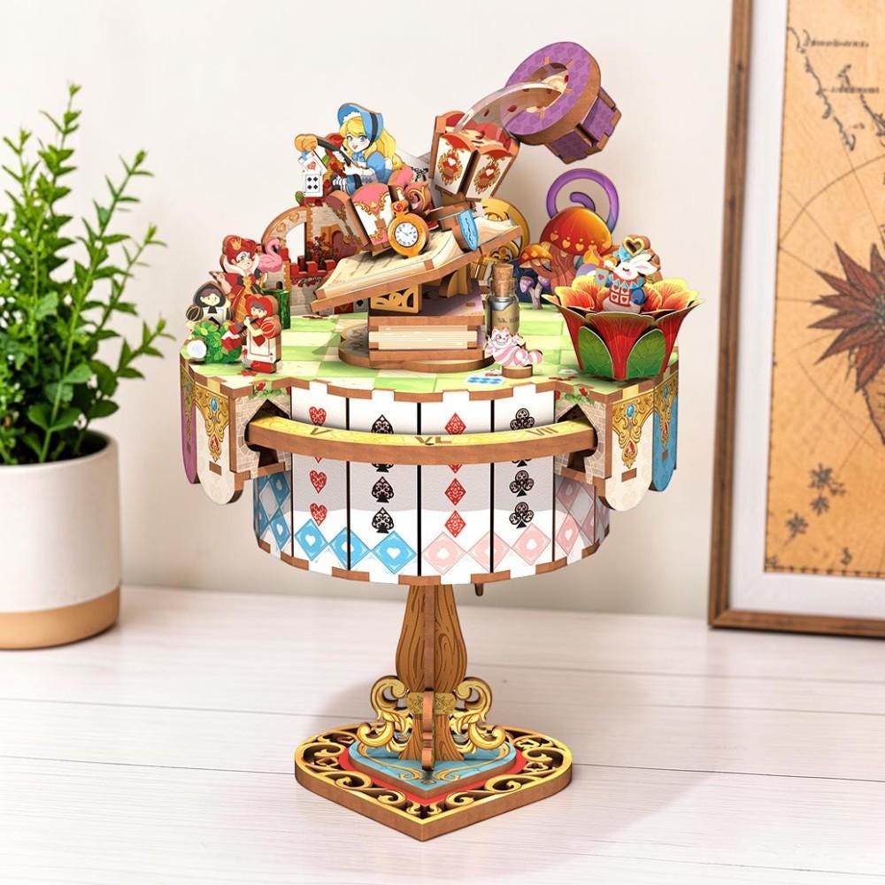 Alice in wonderland miniature book nook - Etsy 日本