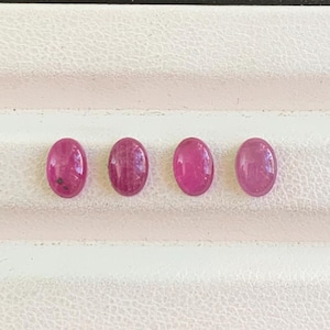 AAA Ruby Crystal Doublet Smooth Cabochon – Smooth Gemstone