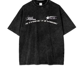 Vintage Y2K aesthetic graphic tee oversized streetwear Vintage 90s Style T-Shirt Washed Retro Gothic Shirt for men and women graphic shirts