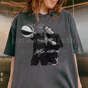 Vintage Bestie Caitlin Clark x Sophie Cunningham Basketball Shirt, Game Day Fan Gift
