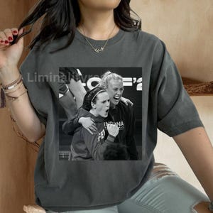 Vintage Caitlin Clark x Sophie Cunningham  Basketball Shirt, Game Day Fan Gift