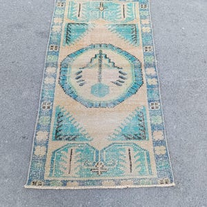 3x5 Rug 3x5 Vintage Rug 3x5 Turkish Rug 3x5 Oushak Rug Small Rug Kithcen Rug Area Rug Home Decor Rug Handmade Rug Oriental Rug 2.7 x 4.8 ft