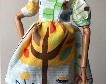 Lovely Day in the Neighborhood dress for Blythe and BJD dolls