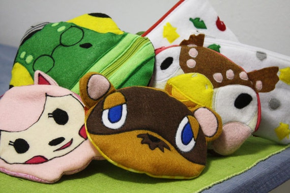 Items similar to Custom Animal Crossing pouch Character of Your Choice