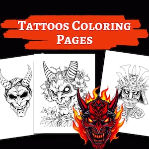 Tattoos Coloring Pages, Tattoo Designs, Tattoo Art, Tattoo Prints, Tattoo Png, Tattoo Coloring Book, Adult Tattoo Coloring Book, Tattoos