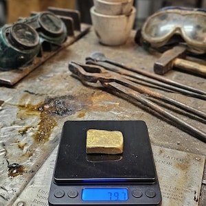 79,5 g goudschroot voor raffinage en sieraden maken - hersteld pc-metaal