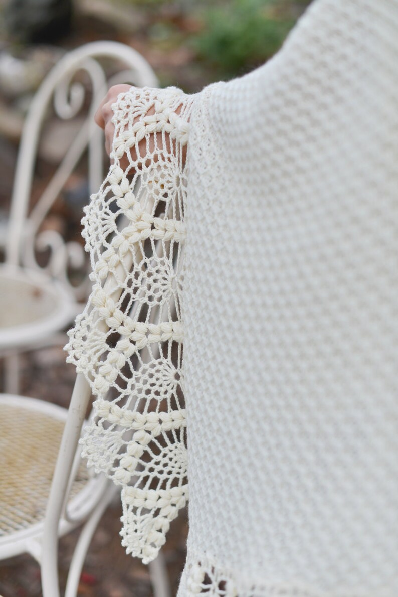 Wedding Wrap Merino Wool Shawl Ivory Wedding Shawl Brides Etsy