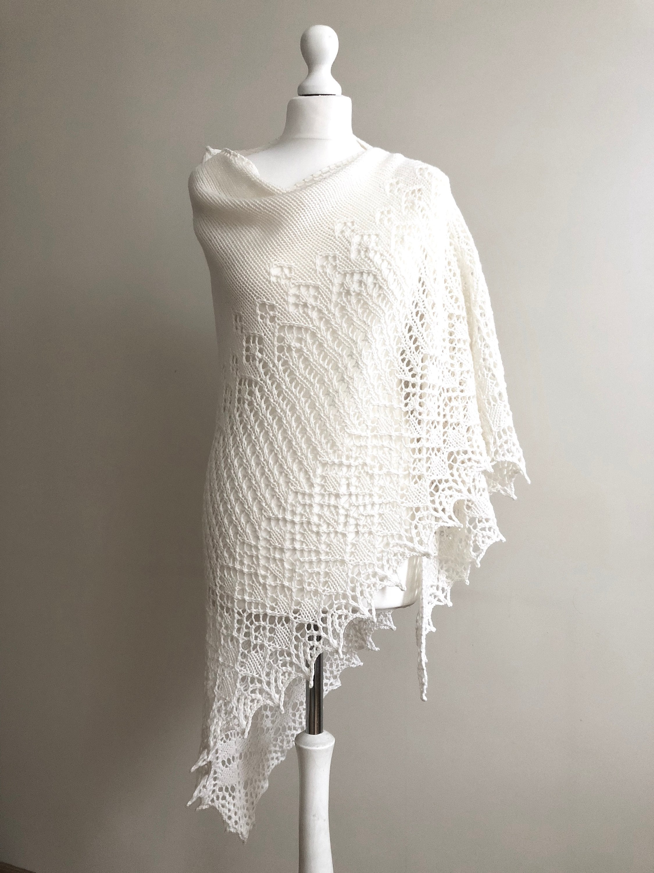 wool wedding shawl
