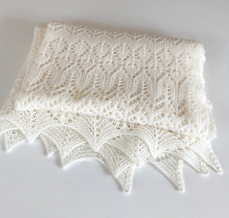 ivory cashmere shawl