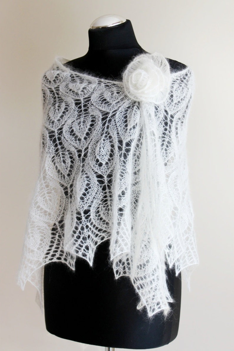 bridal lace shawl