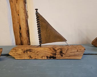 Sailing ship, wooden board, fire hose, maps, maritime decoration, unique, sea, sailing, wedding gift, Father's Day gift, office gift