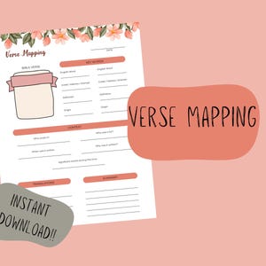 Verse Mapping for kids