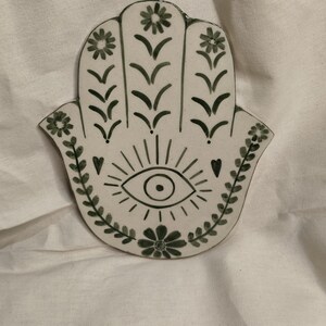 Ceramic Hamsa - Etsy