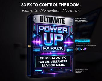 DJs, streamers, créateurs 33 FX - Ultimate Power Up (téléchargement numérique)