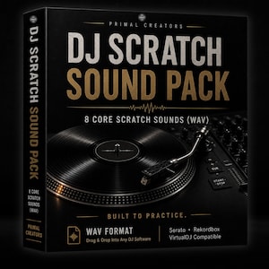 DJ Scratch Sound Paket: 8 Core Scratch Sounds | Sofort Download