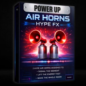 2 Air Horn Alert FX | Omedelbar Hype Energy för DJ:s, streams och innehåll | Direkt nedladdning