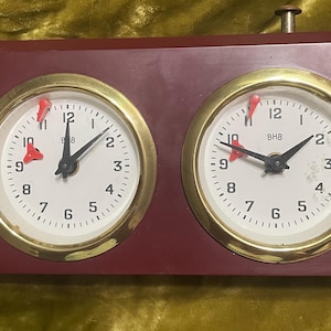 BHB tysk analog schackklocka