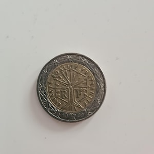 2 Euro coin minted in 1999