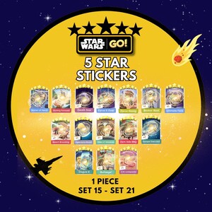 Monopoly_Go! 5 Star Stickers | 1 Piece | Set 15 - 21