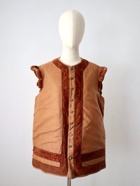 アンティーク　フランス　ベスト